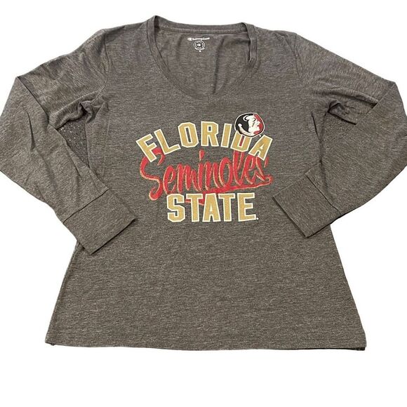 FSU Florida Seminoles State tee gray size M - Picture 1 of 4